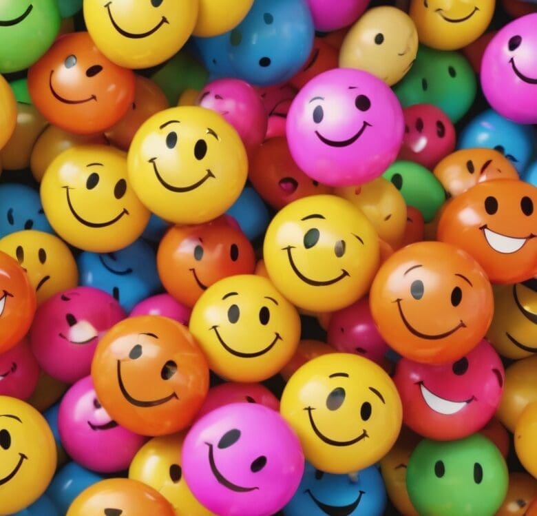 Happiness smilies