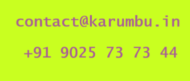 Contact karumbu