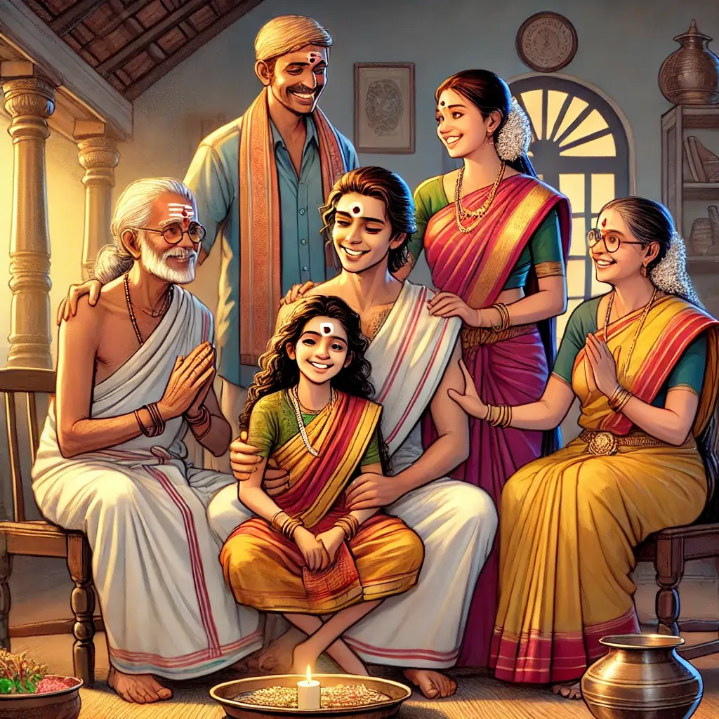 Dharmama Thalakakkum. Nandhini's familly DNA Astrology